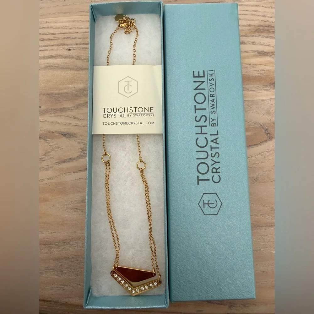Touchstone Crystal “Gold Digger Necklace” - Picture 3 of 3